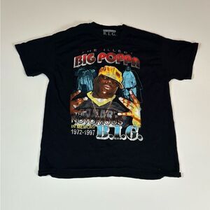 The Notorious B.I.G. Memory Shirt Black Size L